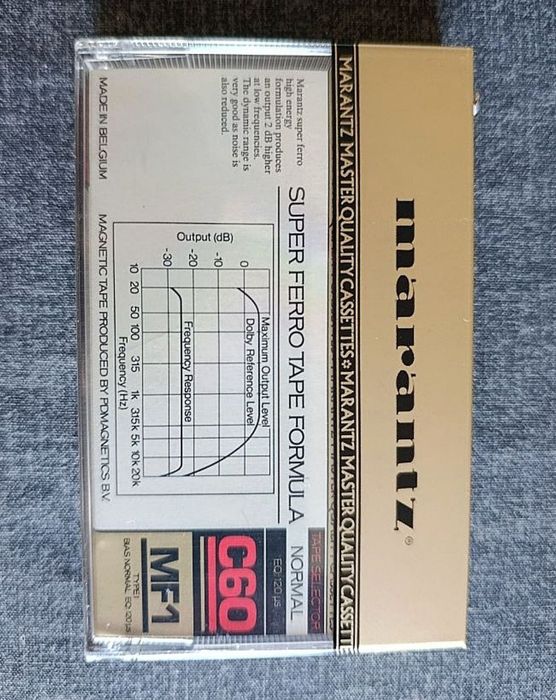 Kaseta MARANTZ MF 1 C 60  _1983 r. Stan kolekcjonerski