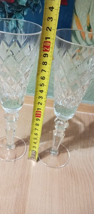 Кришталеві бокали для шампанського "Кришталевий Гусь"