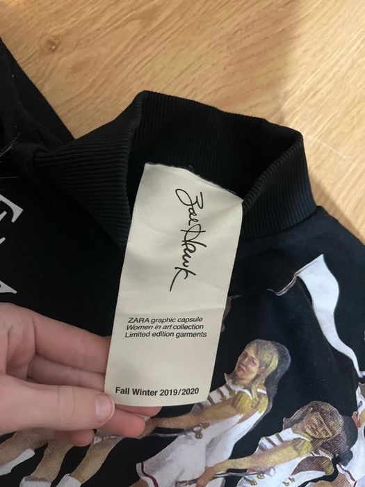Limitowana Bluza rozm. S- ZARA x Zoe Hawk – Kolekcja "Women In Art" (U
