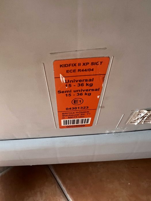 Britax Romer Kidfix II XP SICT