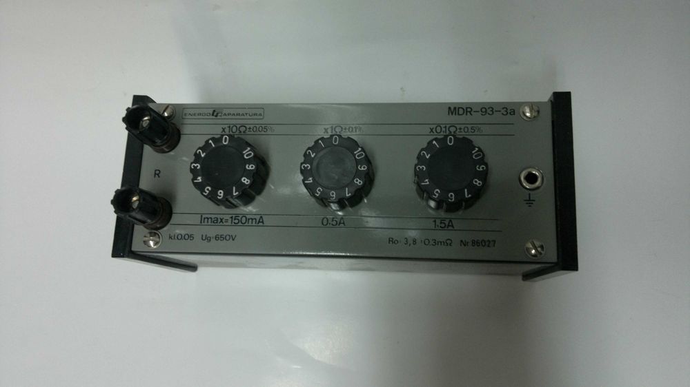Opornik Dekadowy, dekada oporowa MDR-93 3a Energo Aparatura