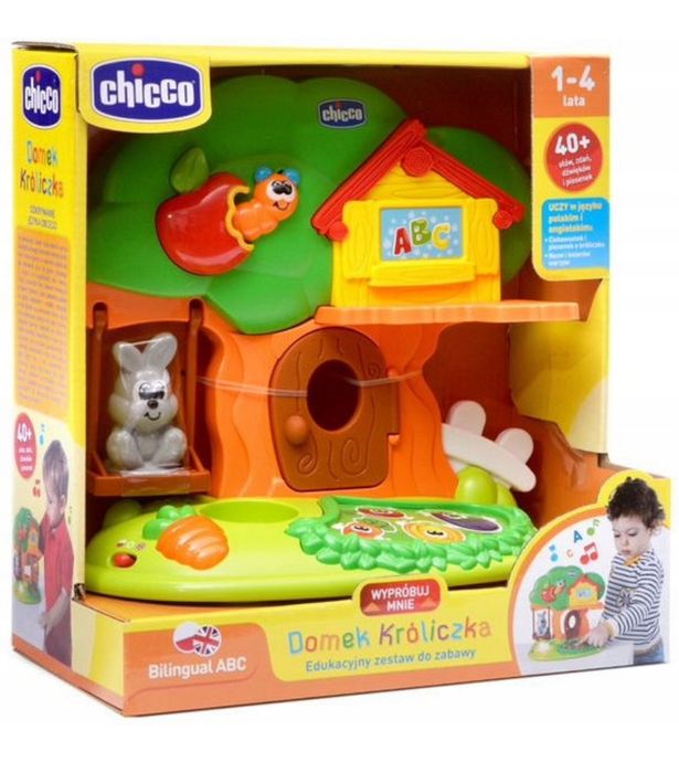 Edukacyjny interaktywny domek KRÓLICZKA CHICCO