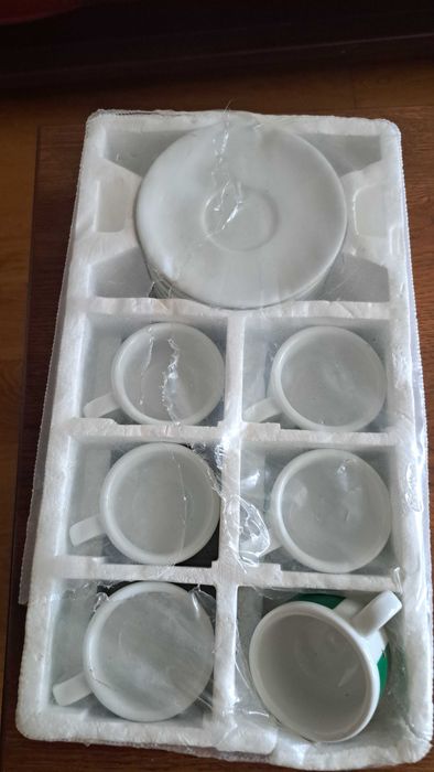 Nowy nieużywany zestaw 6 filiżanek do espresso Nori.