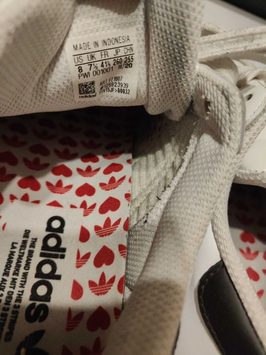 Buty adidas super Star heart limitowana edycja 41 1/3