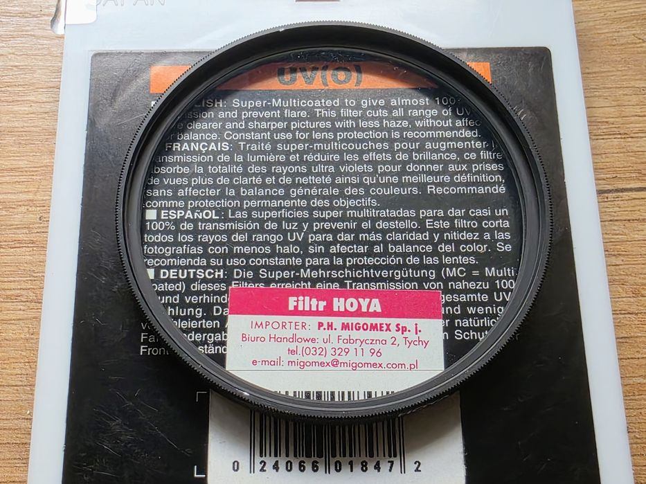 Filtr UV Hoya HMC 67 mm