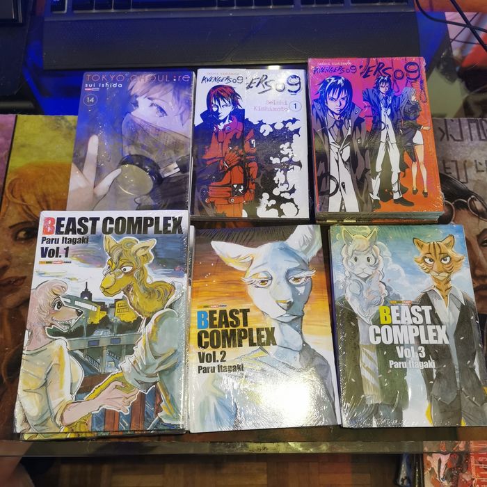 Diversos Mangás Selados