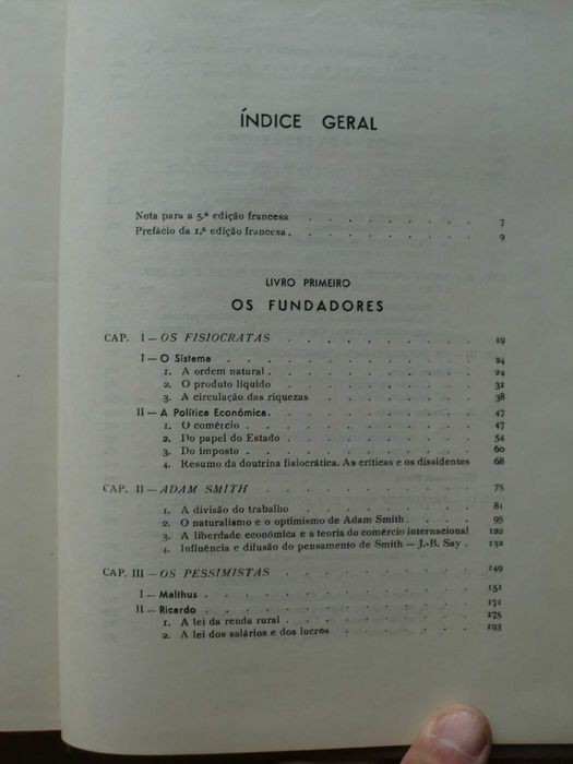 História das Doutrinas Económicas de Charles Gide e Charles Rist
