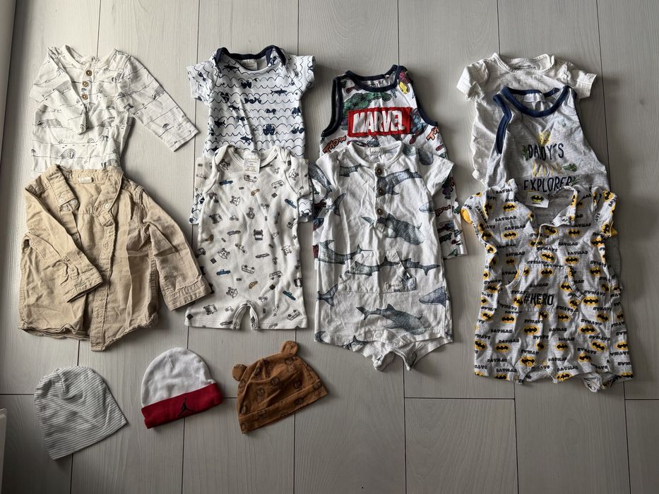 Mega paka super ciuszków! 56-68, newbie, hm, nike, levis, reserved, duzo kompletow!