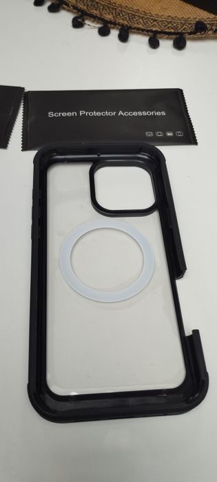 película protetora de tela para iPhone 16 Pro Max