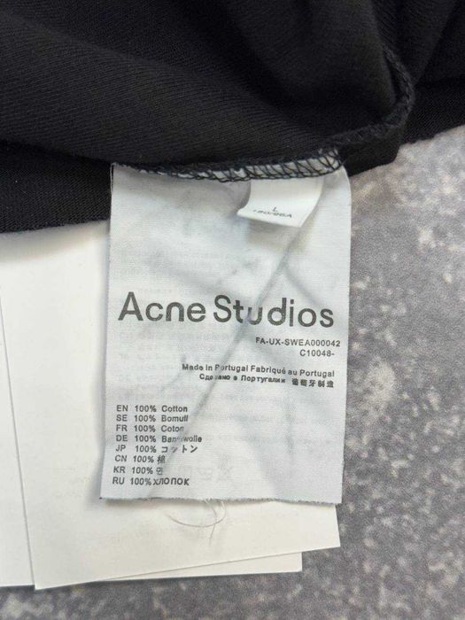 Acne Studios лонгслів лонгслив футболка  чорна S M L XL