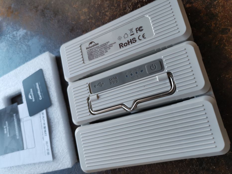 Автономная Кемп.(Аккум.)лампа Naturehike 10000мАч/2000люм.