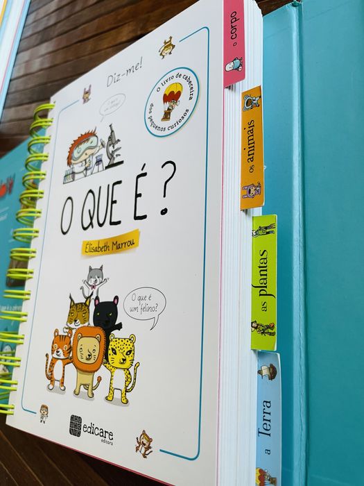“O que é?” Enciclopédia dos mais pequenos | O livro dos pequenos curiosos