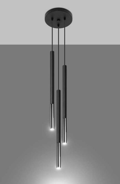 Lampa wisząca Sollux Mozaica - trzypunktowa