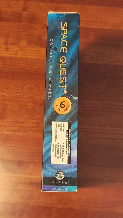 *Novo preço* Jogo PC Space Quest Collection Series 6 Full Games Big Bo