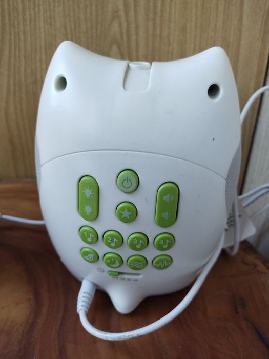 Музыкальный детский ночник сова, мобиль на коляску