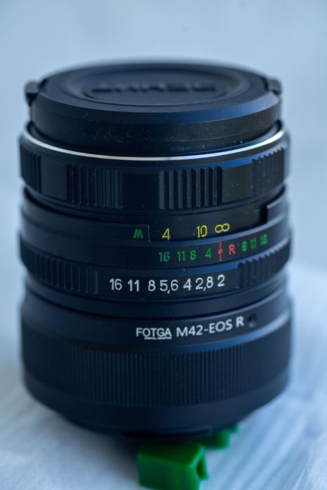Гелиос 44м 7 Helios 44m 7 спереходникиом Canon RF