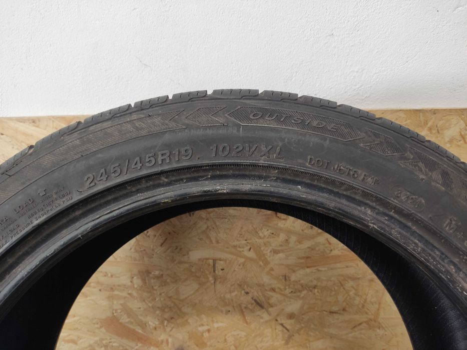2x245/45R19 Tracmax Ice-Plus S210, 2021 rok, 102V XL, bieżnik 6,1mm