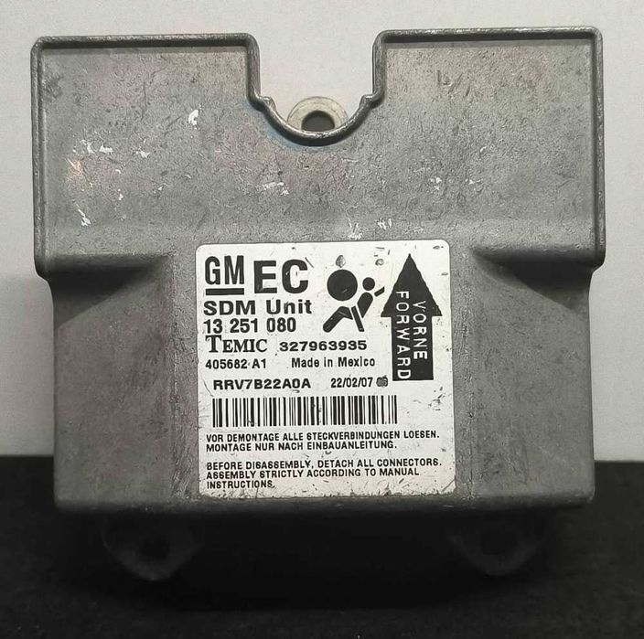 Centralina Airbag 13251080 - OPEL ASTRA H