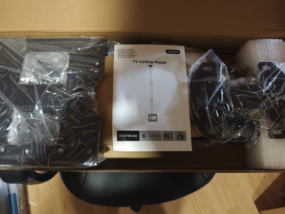 Suporte teto para TV até 43"