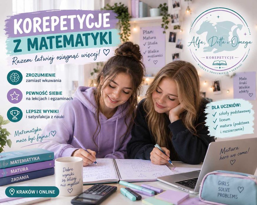 Ucz się matematyki w warunkach bezstresowych (uczniowie z zaburzeniami lękowymi i dysleksją)