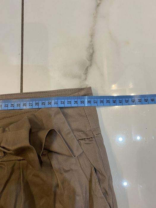 Spodnie eleganckie z kokardą