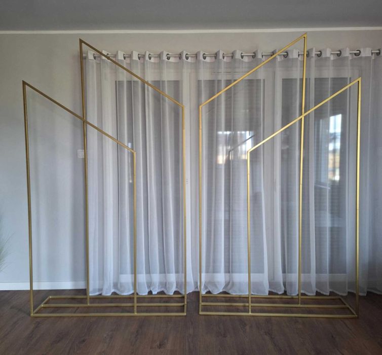 Stelaż ścianka komplet 240 cm malowane proszkowo składane STABILNE