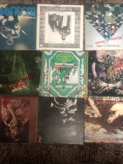 Платівки вінілові