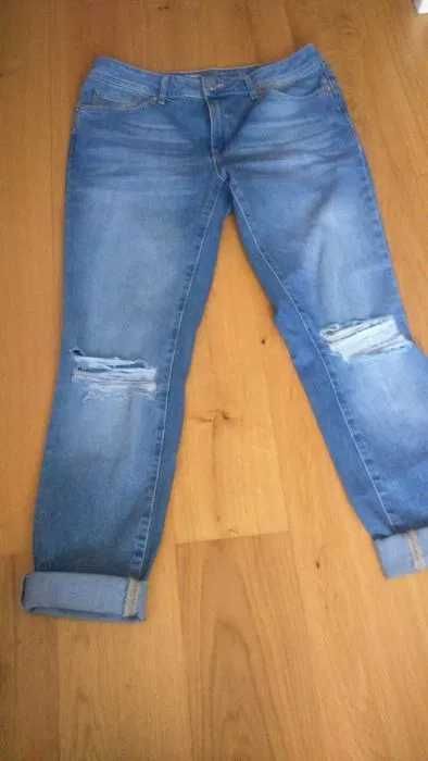 Jeansy damskie, spodnie girlfriend Cubus