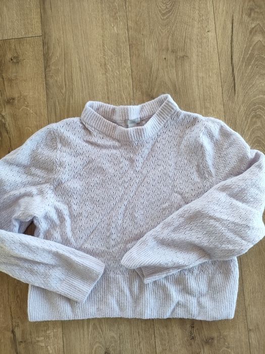 Sweterek H&M wełna moher