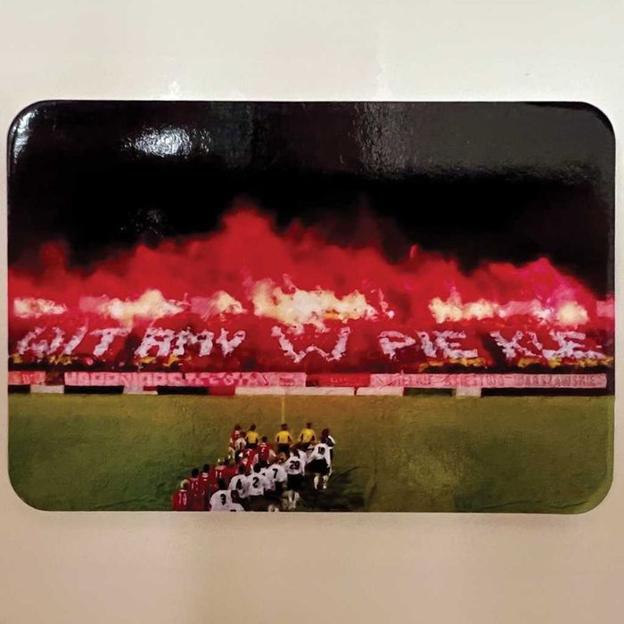 Magnes na lodówkę Legia Warszawa (Zagłębie, Olimpia) Ultras