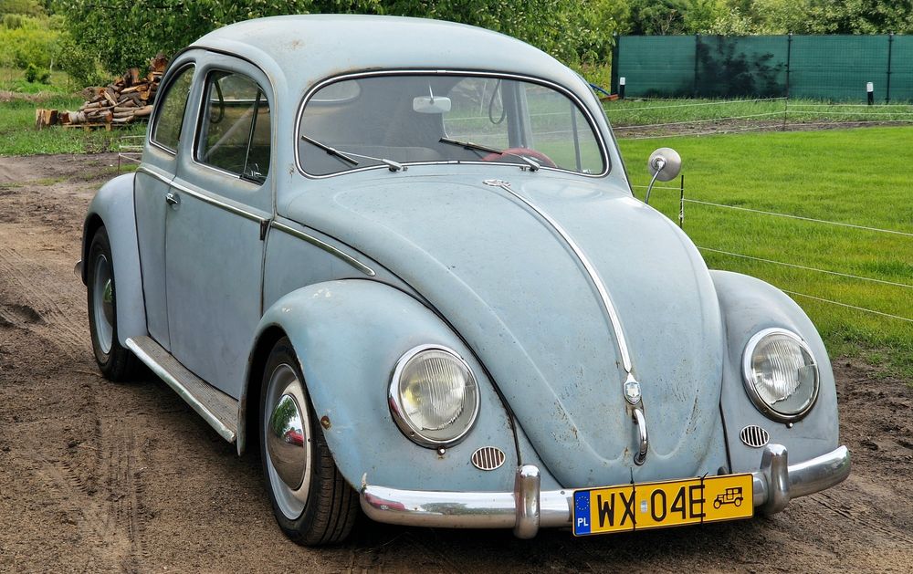 Volkswagen VW Garbus OVAL wynajem, zabytek do ślubu, event, mercedes