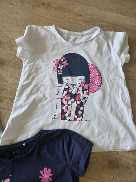 ENDO zestaw r.152 koszulki tshirt 2xszt