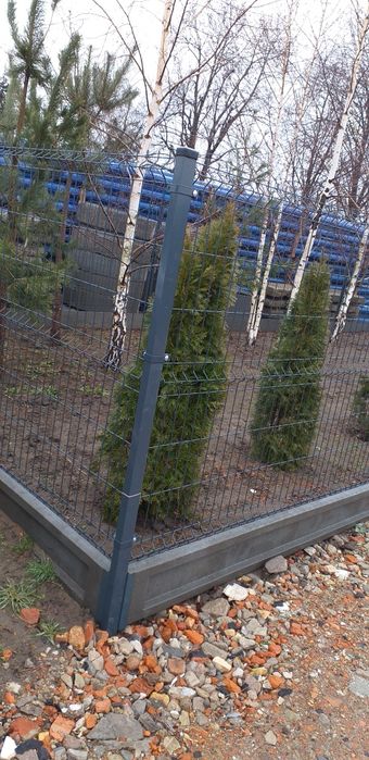 ogrodzenie panelowe kompletne