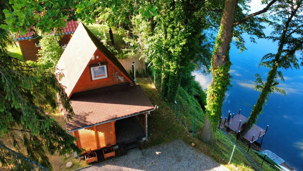 Domek nad jeziorem złotnickim wynajmę
