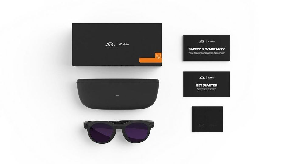 Smart okulary Oakley Meta HSTN - Black - Transitions Amethyst