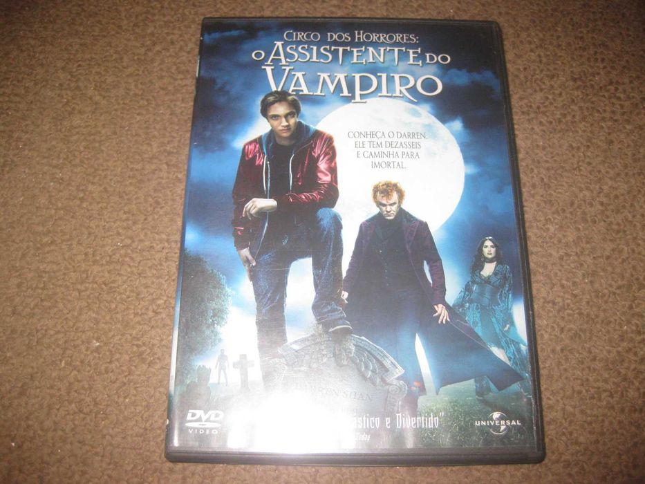 DVD "Circo dos Horrores: O Assistente do Vampiro" com John C. Reilly
