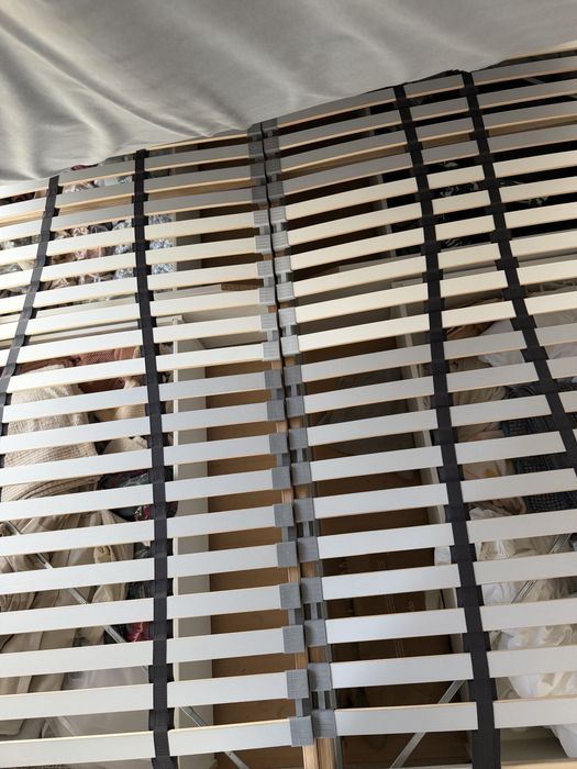 Łóżko ikea brimnes 160x200 z szufladami