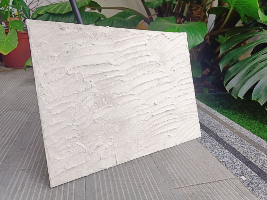 Canvas  decorativa em grão fino de areia 30*40