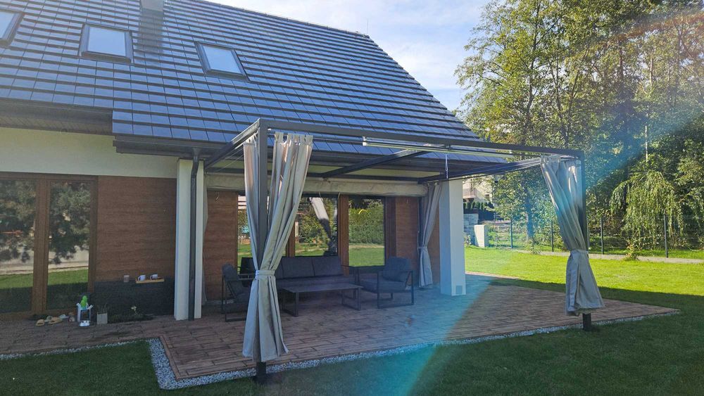 Pergola ogrodowa tarasowa wiata altana zadaszenie pergole PRODUCENT.