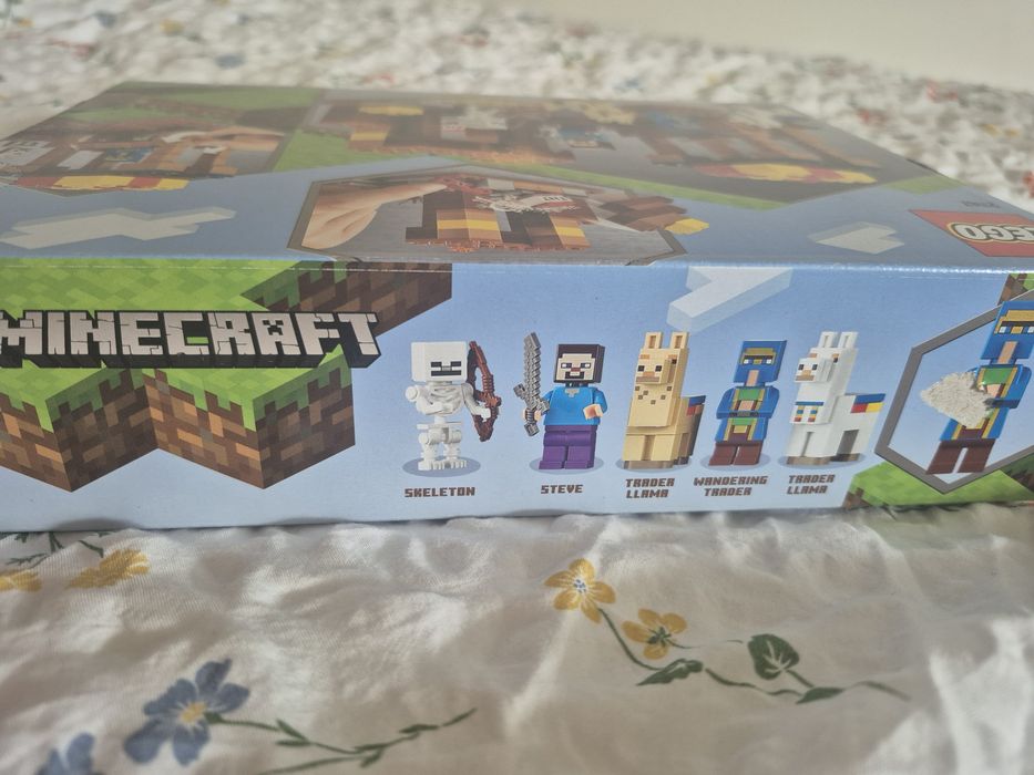 Nowe Lego Minecraft 21167 8+ Punkt Handlowy