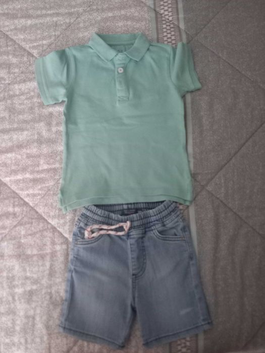 Conjunto de verão menino tamanho 24M