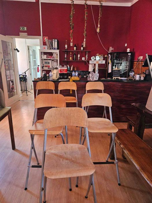 Bancos altos de Bar (Lote de 6)