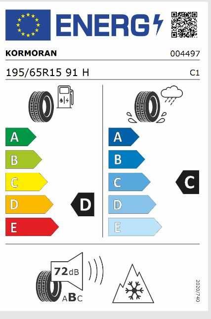 195/65/15 Kormoran 91H opony zimowe nowe, Bydgoszcz wulkanizacja