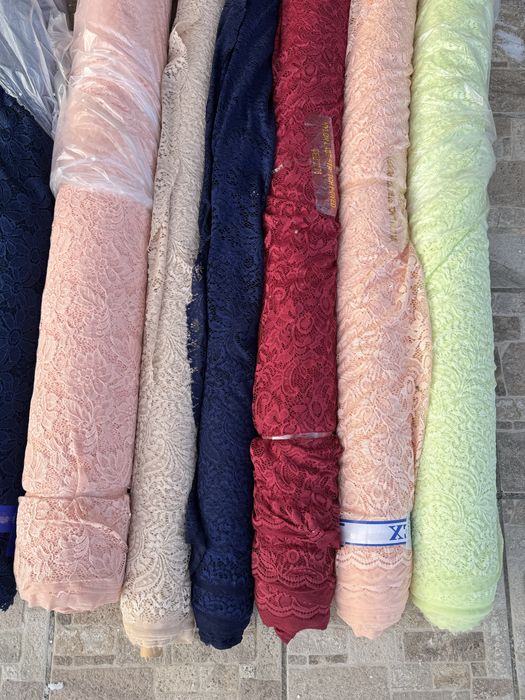 Ткань / опт / гипюр стрейч - от 5 м, 55  грн/м