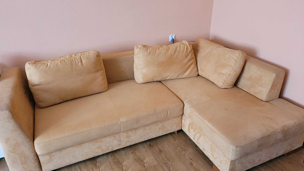 Narożnik z funkcją spania