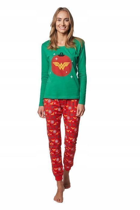 Wonder Woman Piżamka Damska Nocna Piżama 2 Częściowa Rozm. L