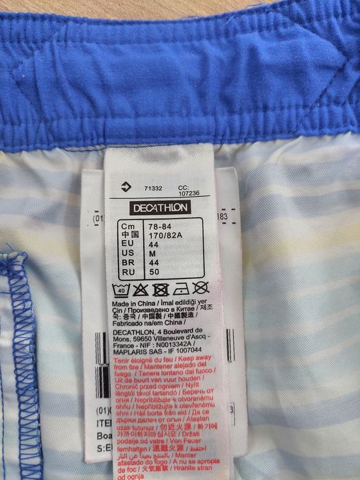 Krótkie spodenki damskie Decathlon M