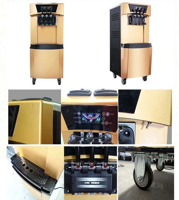 Máquina de Gelado SOFT/AÇAÍ  MODO NOTURNO NOVA