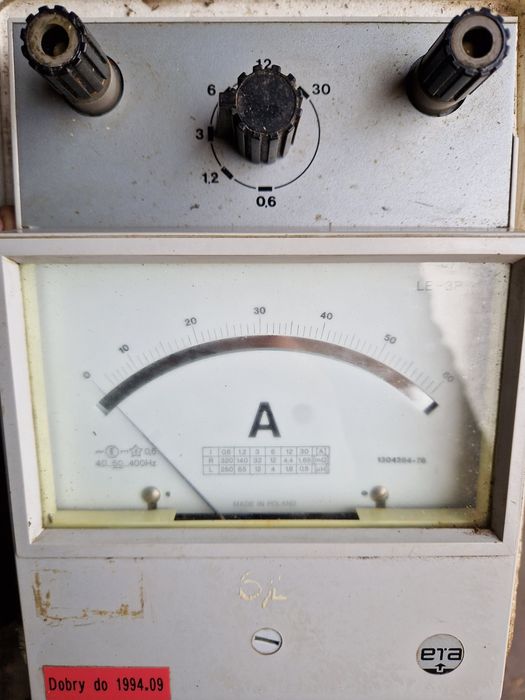 Amperomierz laboratoryjny