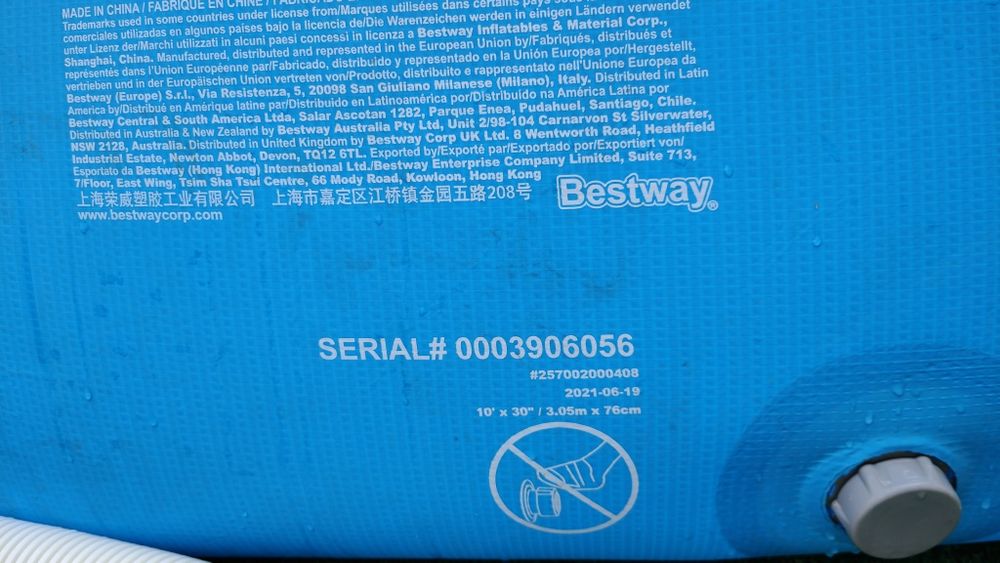 Piscina bestway 3.05 com filtro